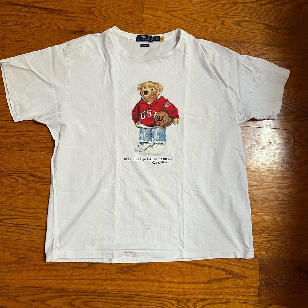 Ralph Lauren White Polo Shirt